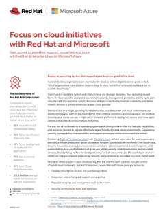 Securely Migrate Your Red Hat Workloads to Azure
