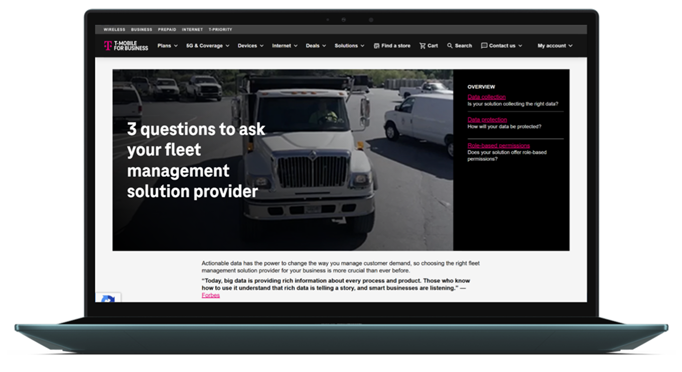 3 questions to ask your fleet management solution provider
