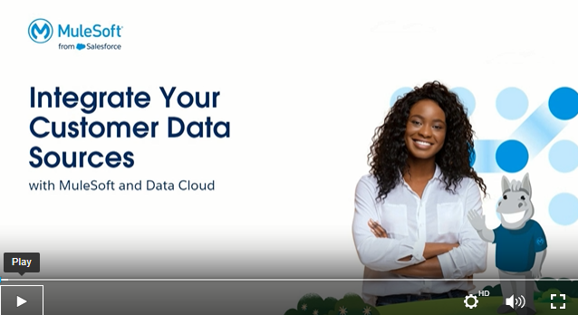 Integrate Your Customer Data Sources with MuleSoft and Data Cloud