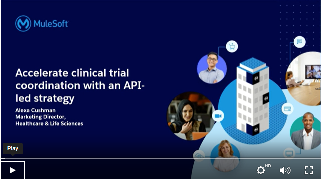 Accelerate clinical trial coordination with an API-led strategy