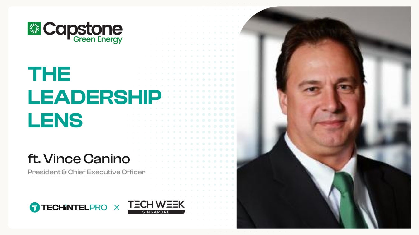 Accelerating the Global Energy Shift with Vince Canino, Capstone Green Energy