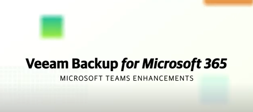 DEMO: Microsoft Teams Backup