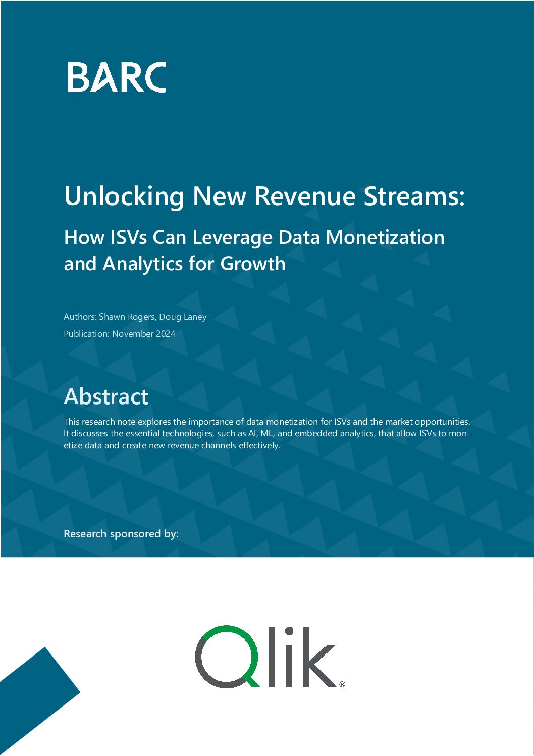 How ISVs Can Leverage Data Monetization and Analytics for Growth
