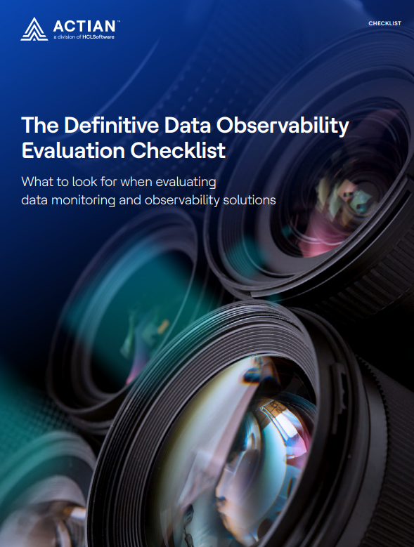 The Definitive Data Observability Evaluation Checklist