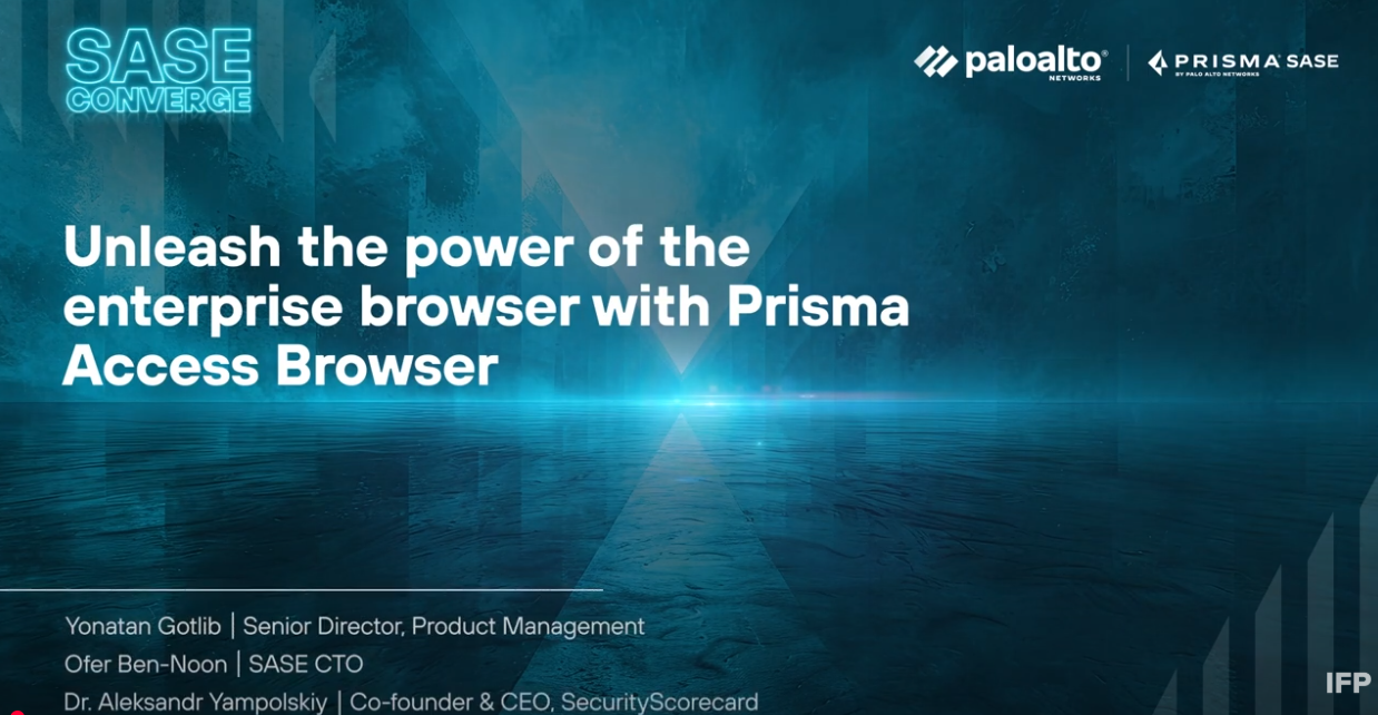 Libérez la puissance des navigateurs pour entreprises avec Prisma Access Browser