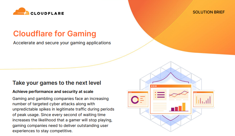 Cloudflare for Gaming