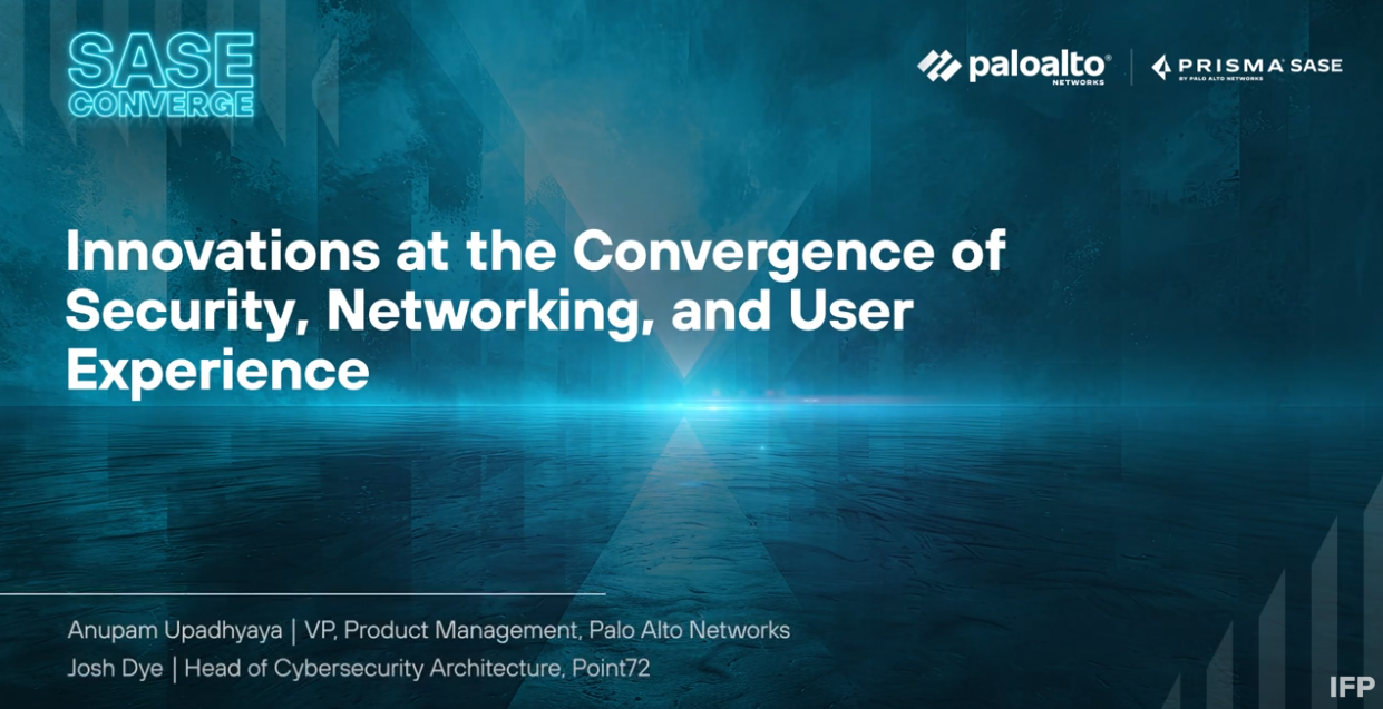 Palo AltoInnovationen an der Konvergenz von Sicherheit, Netzwerk und Benutzererfahrung