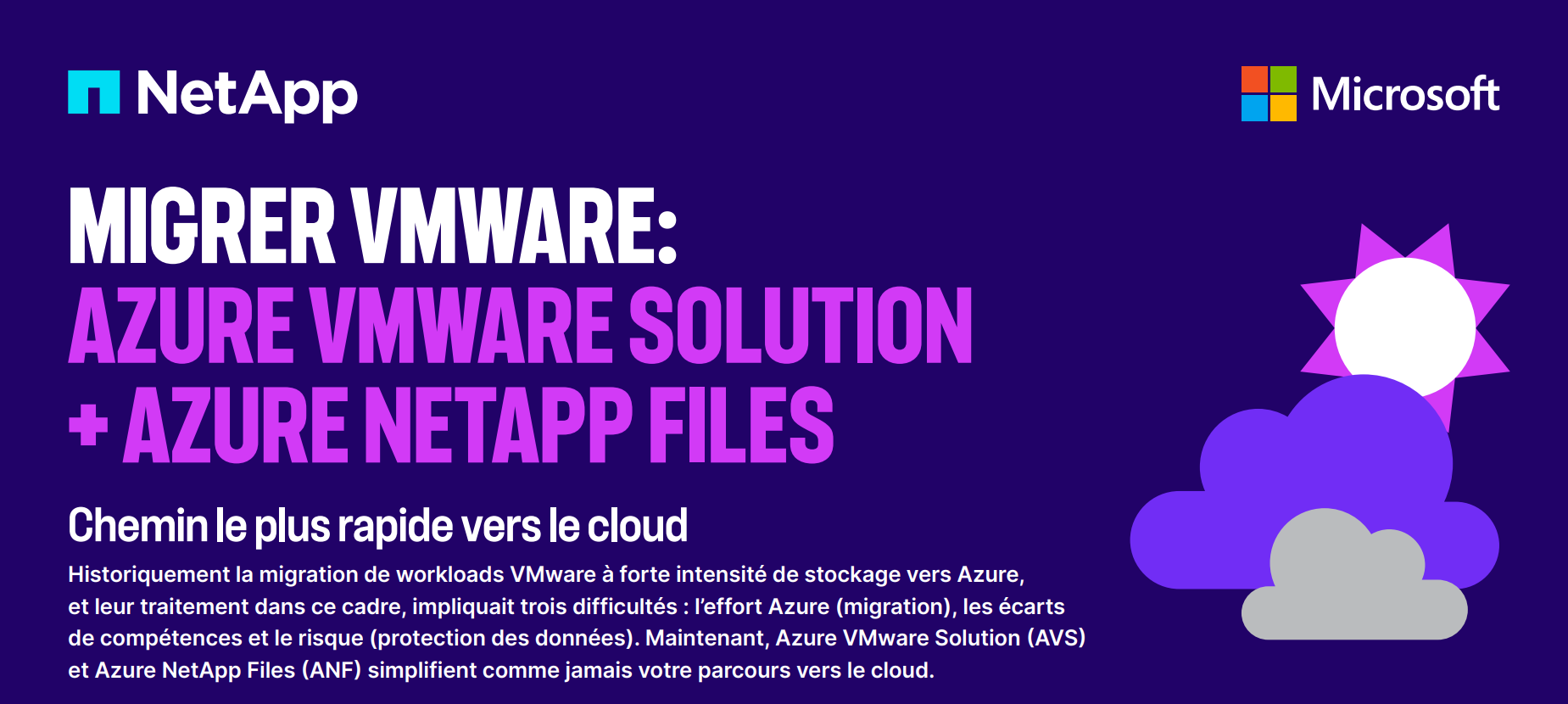 Découvrez la combinaison gagnante pour migrer vos workloads VMware vers Azure