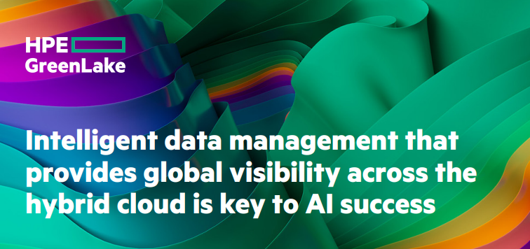 Intelligent data management that provides global visibility is key to AI success