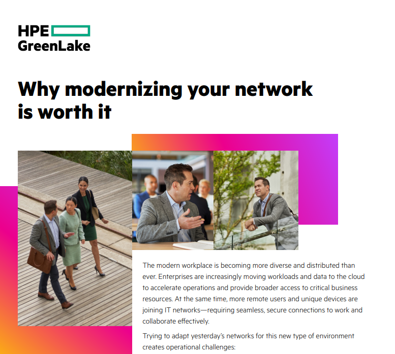 Why modernizing your network is worth it