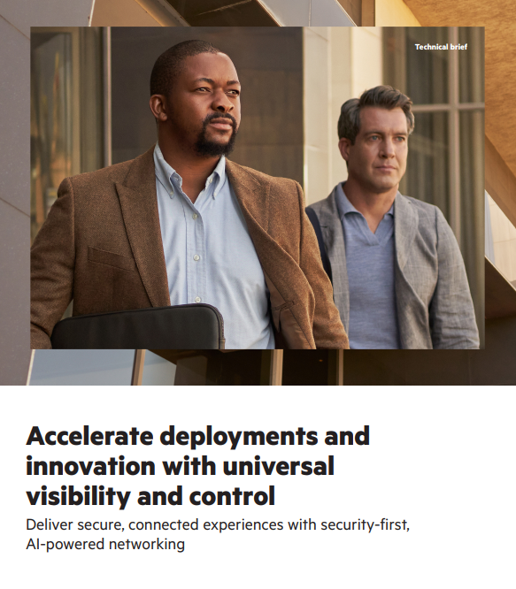 Accelerate deployments and innovation with universal visibility and control