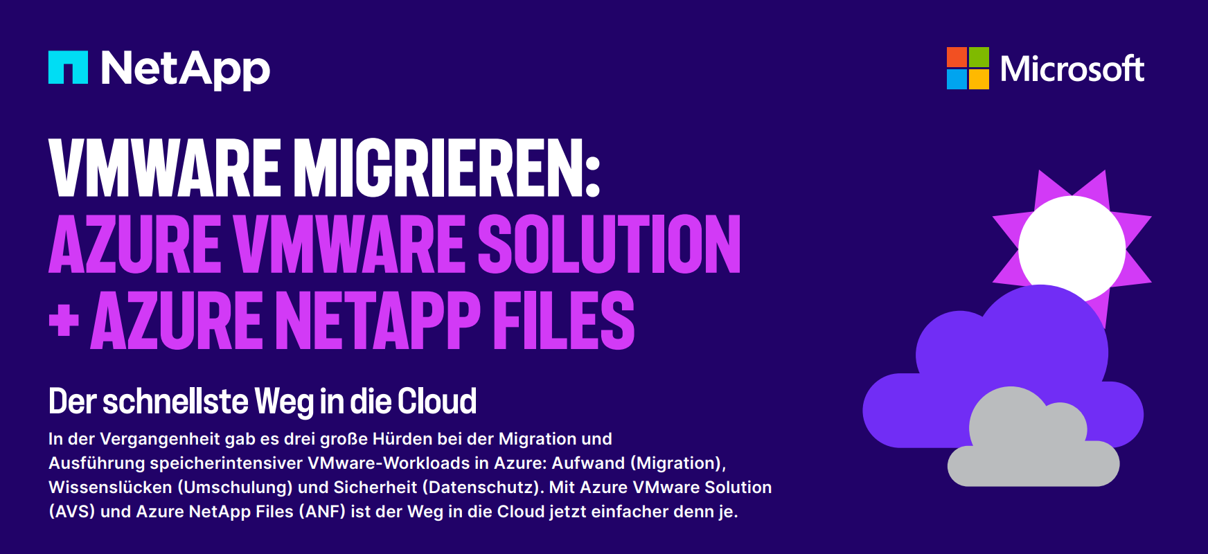 Erfolgreiche Kombination für VMware-Workload-Migration zu Azure entdecken