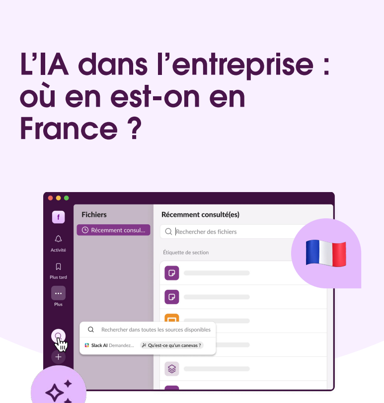 L’avenir de la productivité intelligente avec Slack AI