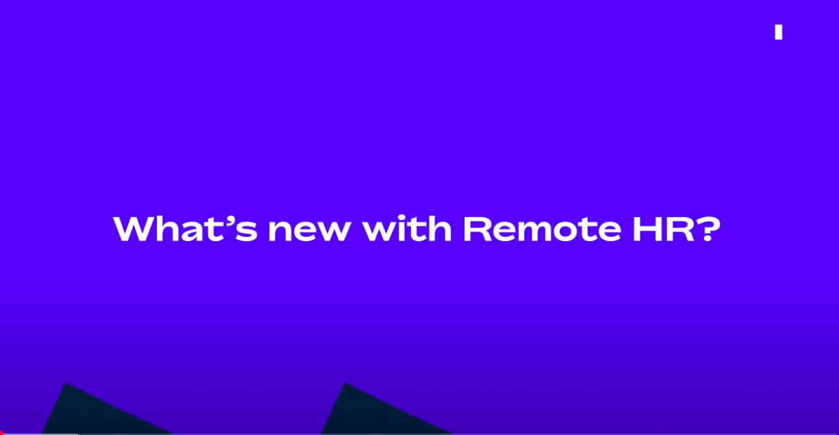 What’s New with Remote Global HR?