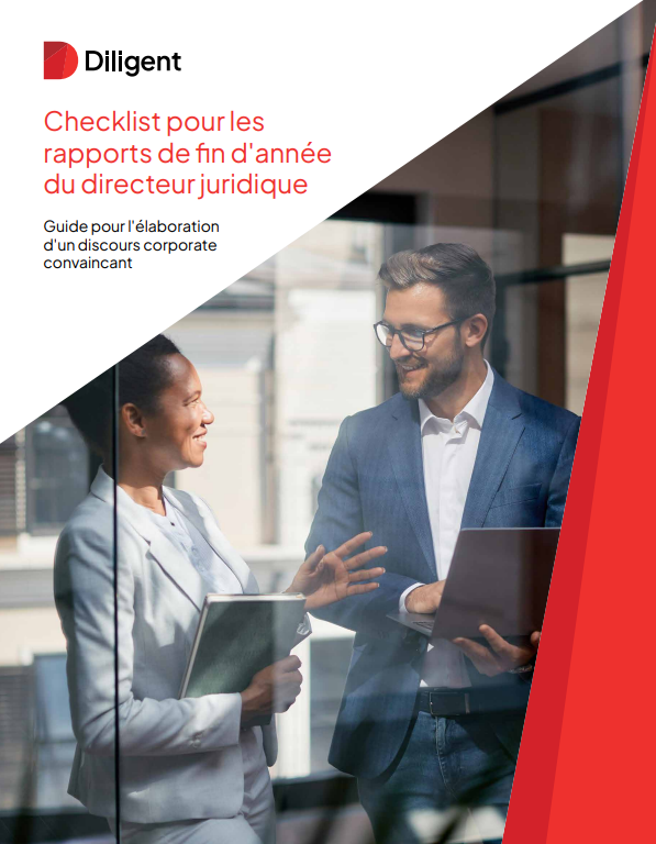 Checklist pour les rapports de fin d'année du directeur juridique