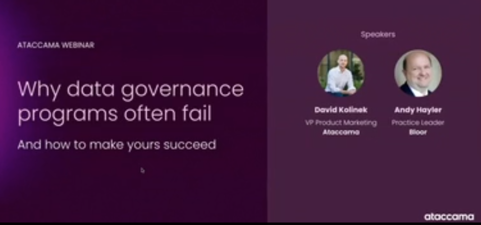 Why data governance programs often fail (and how to make yours succeed)