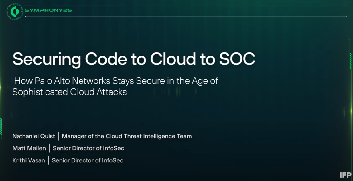 Securing Code to Cloud to SOC
