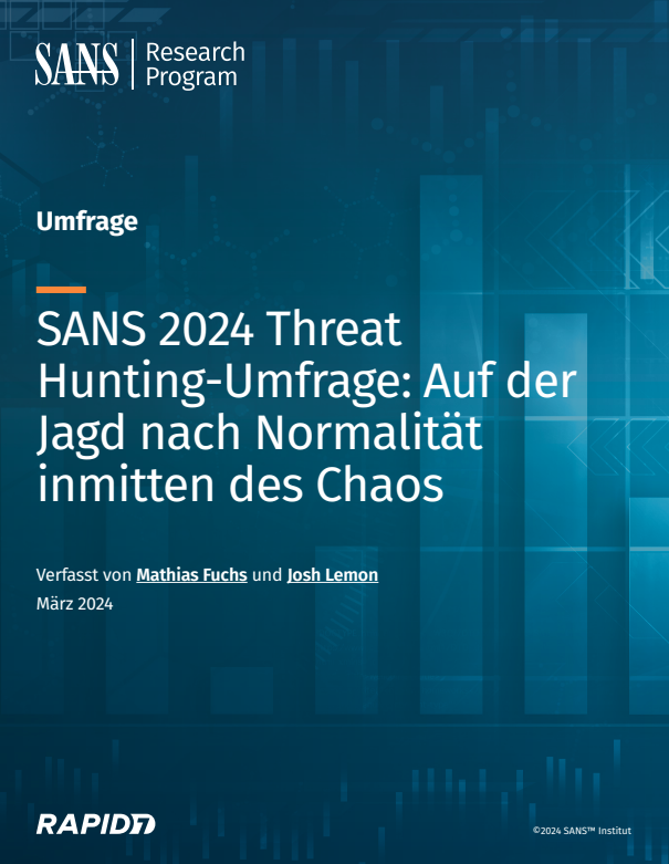 SANS™ 2024 Threat Hunting Umfrage: Auf der Jagd nach Normalität inmitten von Chaos
