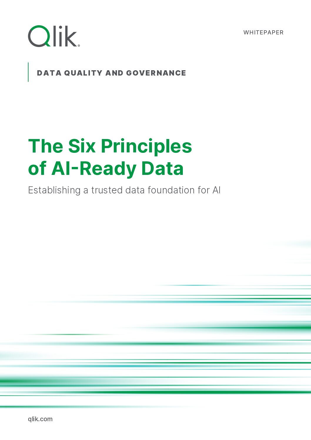 AI対応データの6つの原則
