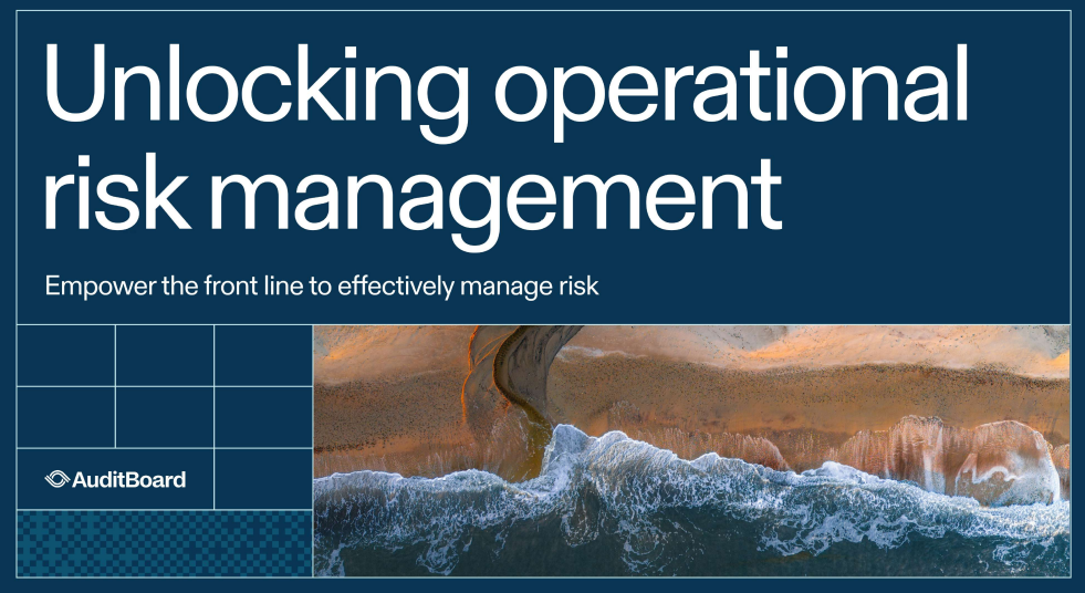 Unlocking operational risk management: Empower the front line to effectively manage risk