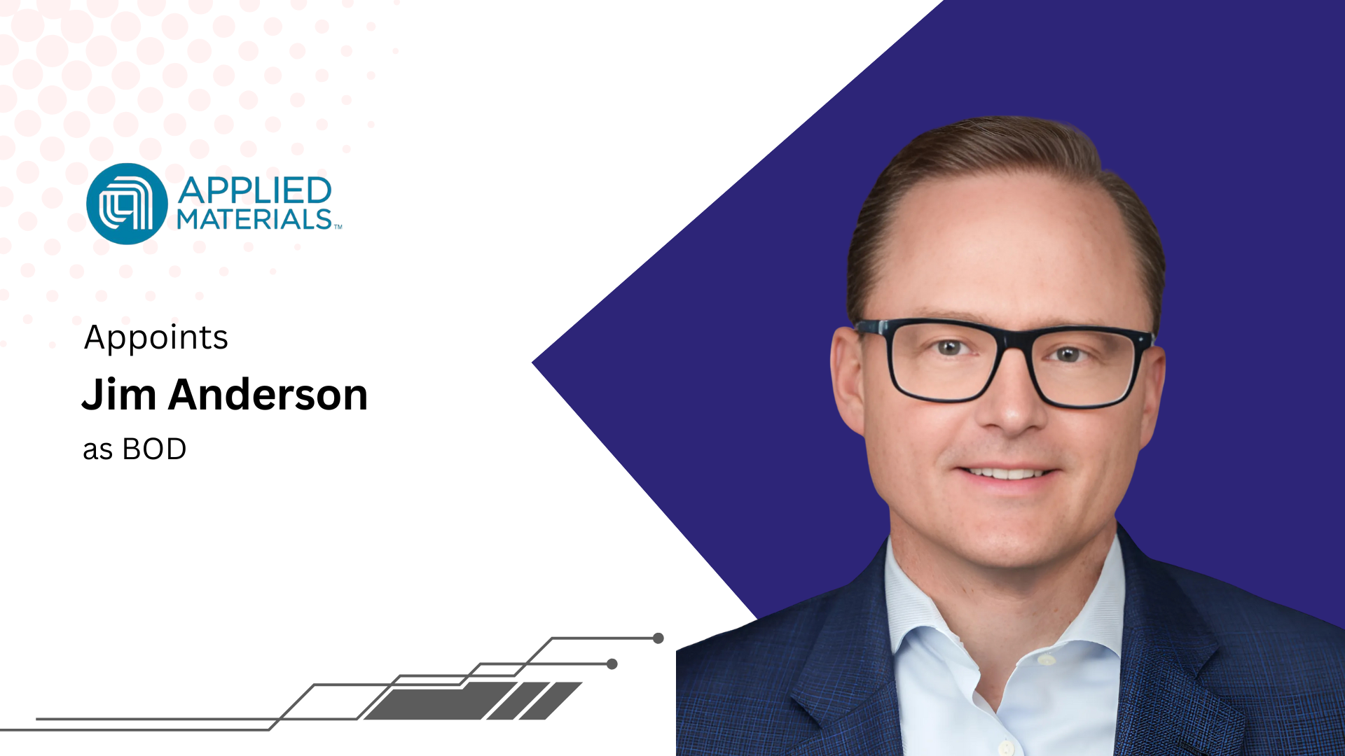 Applied Materials Appoints Jim Anderson to Board, Bolstering Semiconductor Expertise
