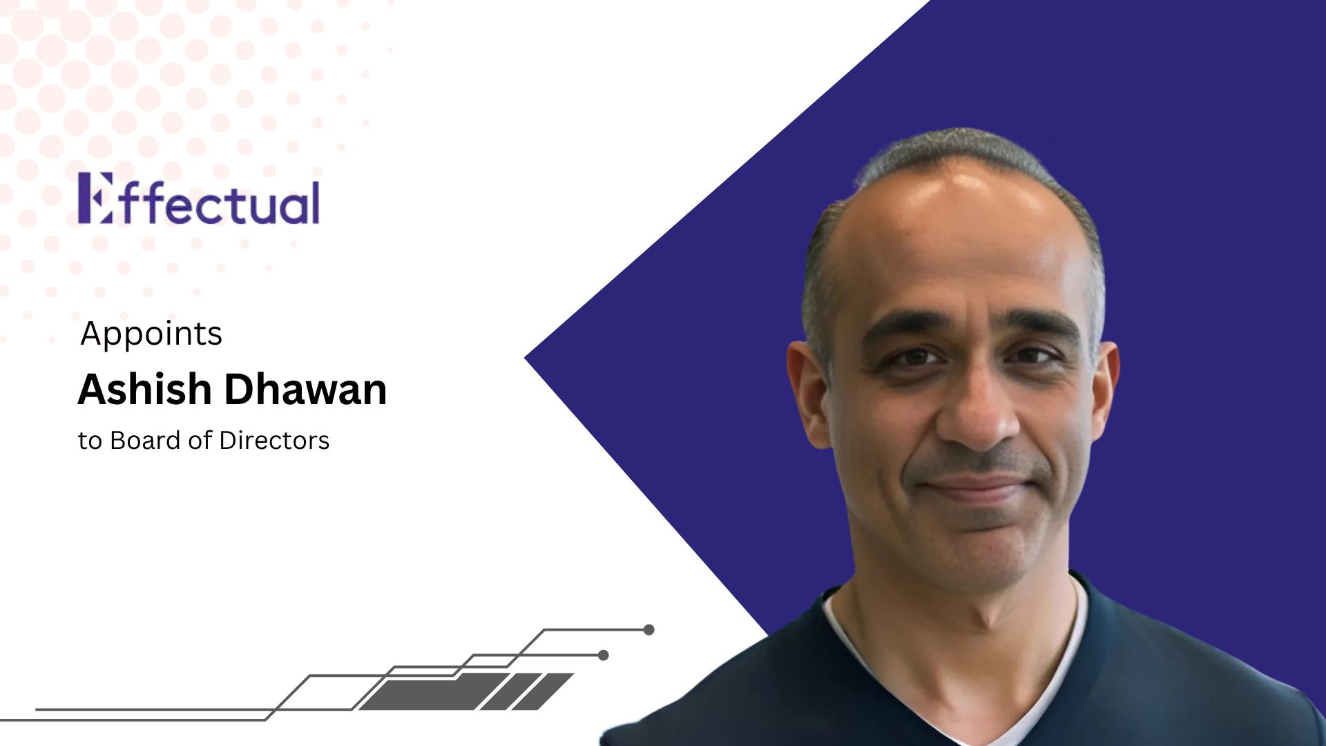 Effectual Appoints Ashish Dhawan, NetApp Cloud SVP, to Board of Directors