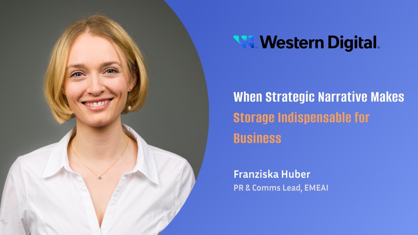 Why Storage Sits at the Heart of AI and Enterprise Growth, Franziska Huber Explains