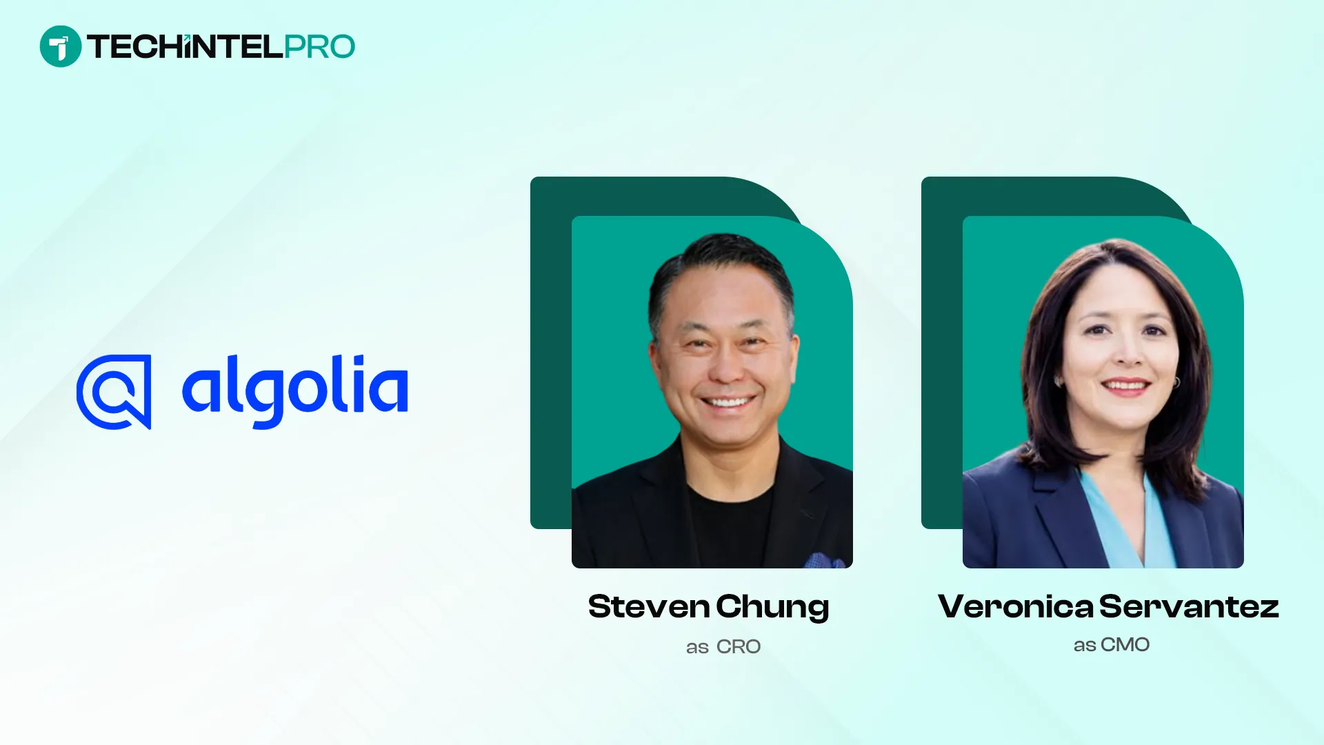 Algolia Names Steven Chung CRO and Veronica Servantez CMO