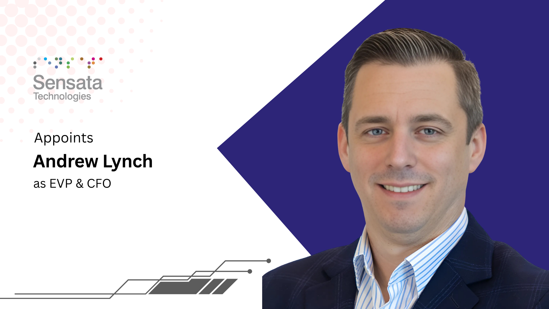 Sensata Technologies Names Andrew Lynch as CFO for 2025
