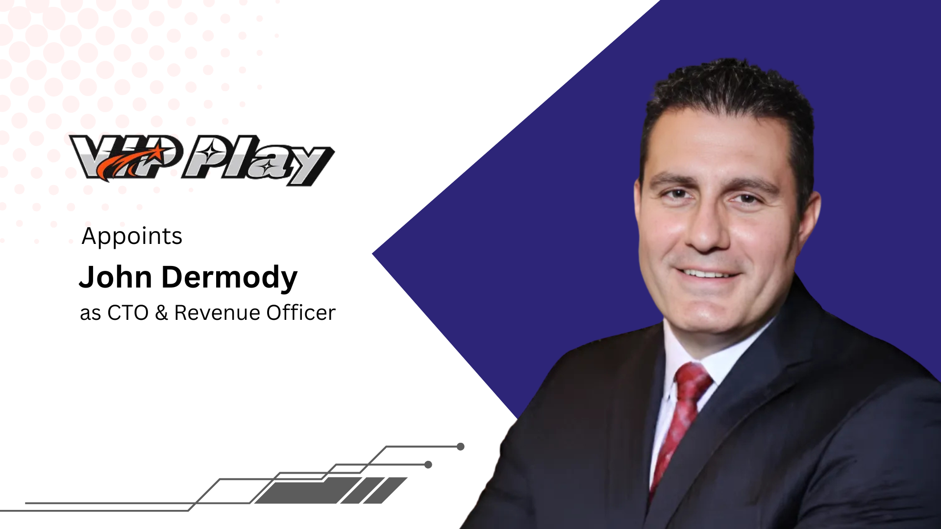 VIP Play, Inc. Appoints John Dermody as Chief Transformation & Revenue Officer