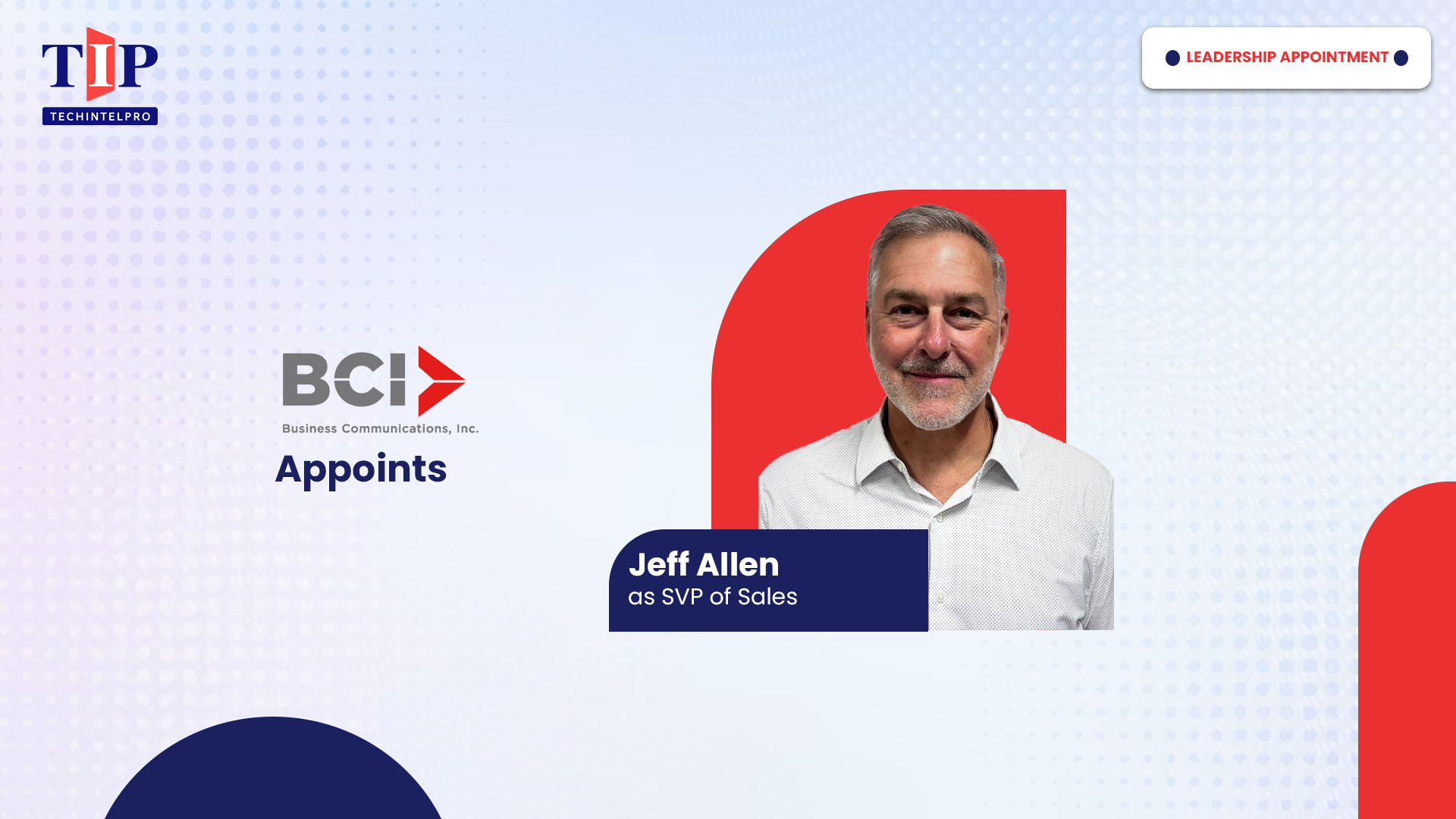 BCI Appoints Jeff Allen as Senior Vice President of Sales