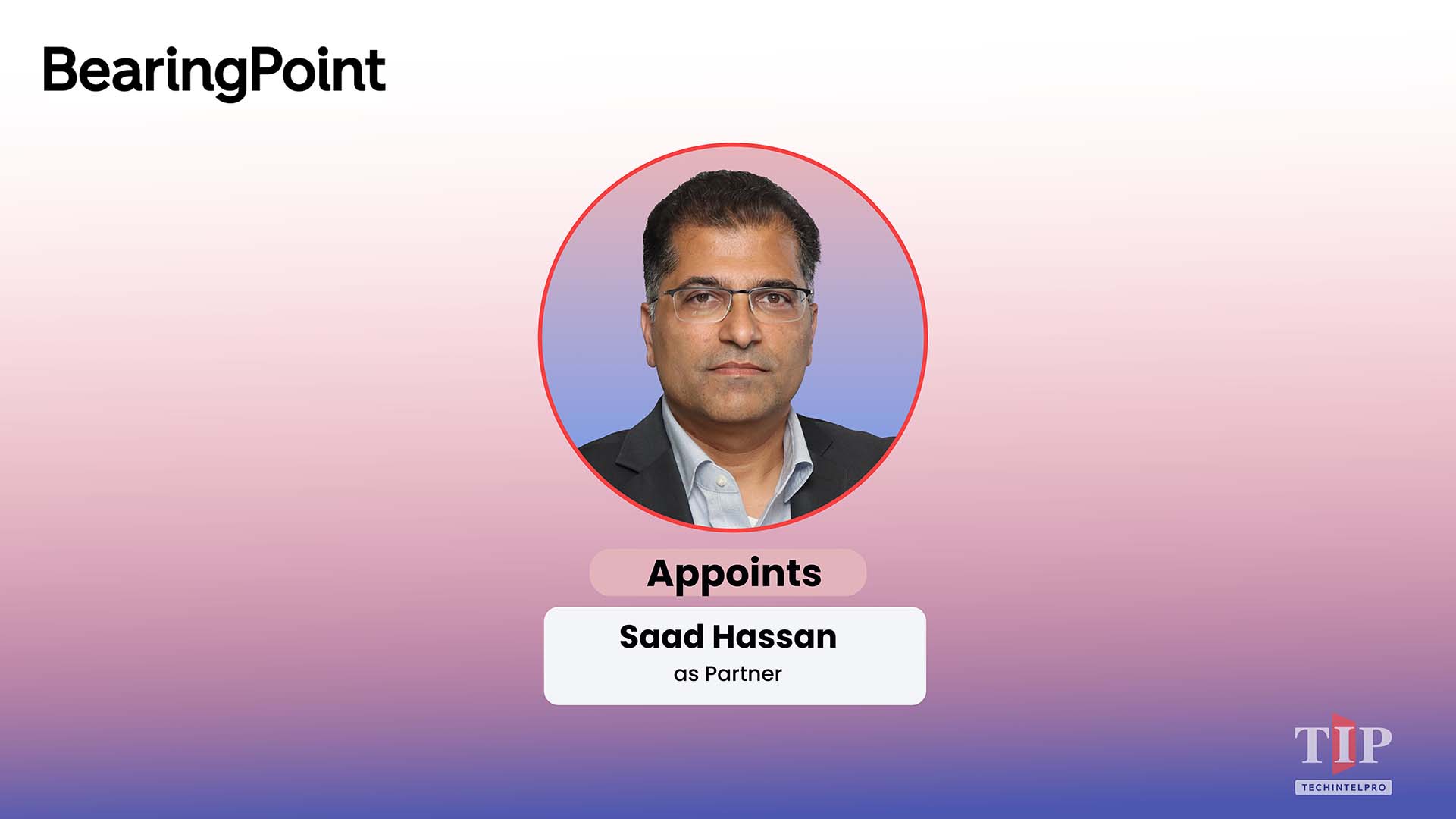 BearingPoint Appoints Saad Hassan to Expand U.S. SAP Practice