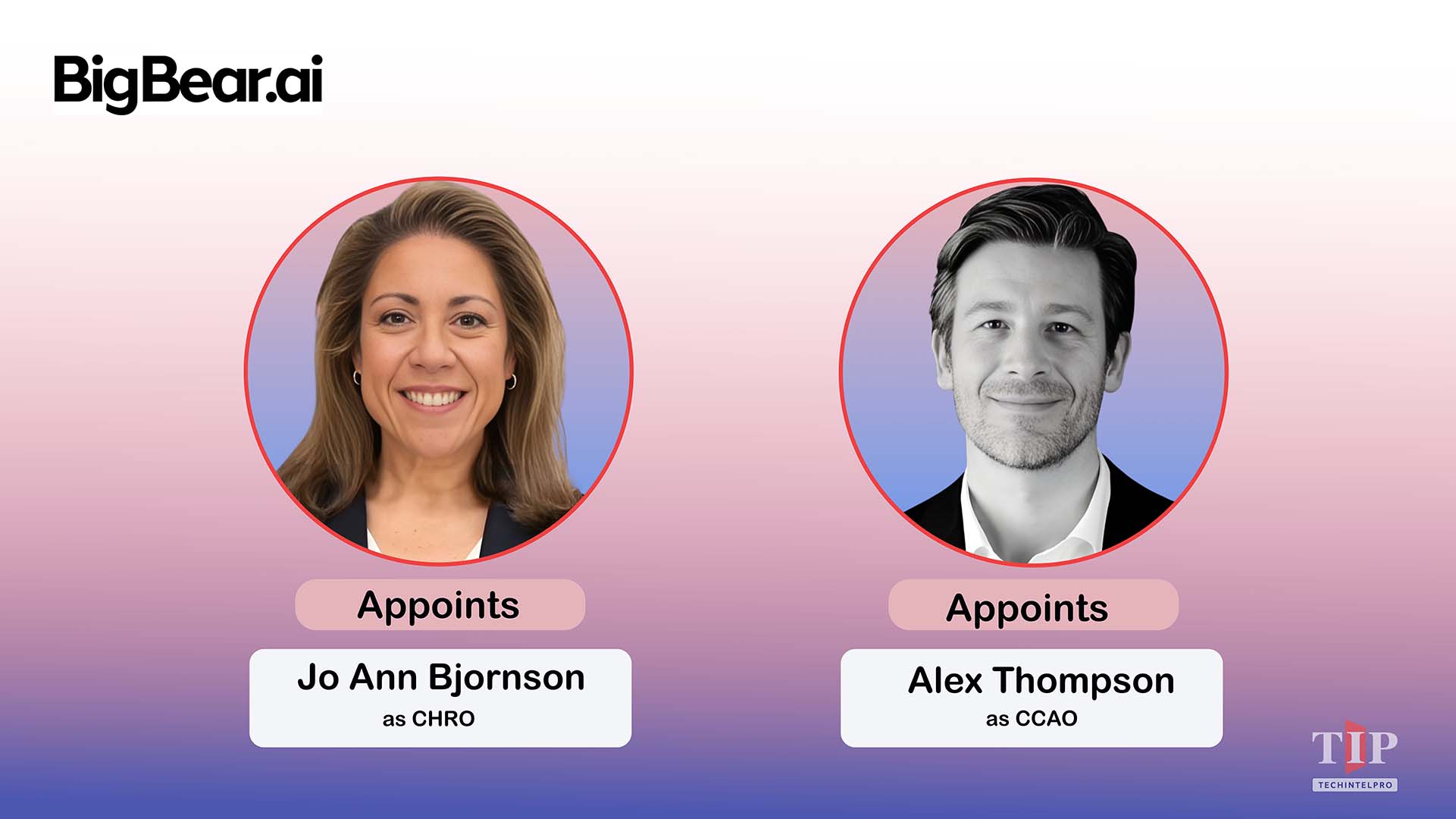 BigBear.ai Appoints Jo Ann Bjornson as CHRO and Alex Thompson as CCAO