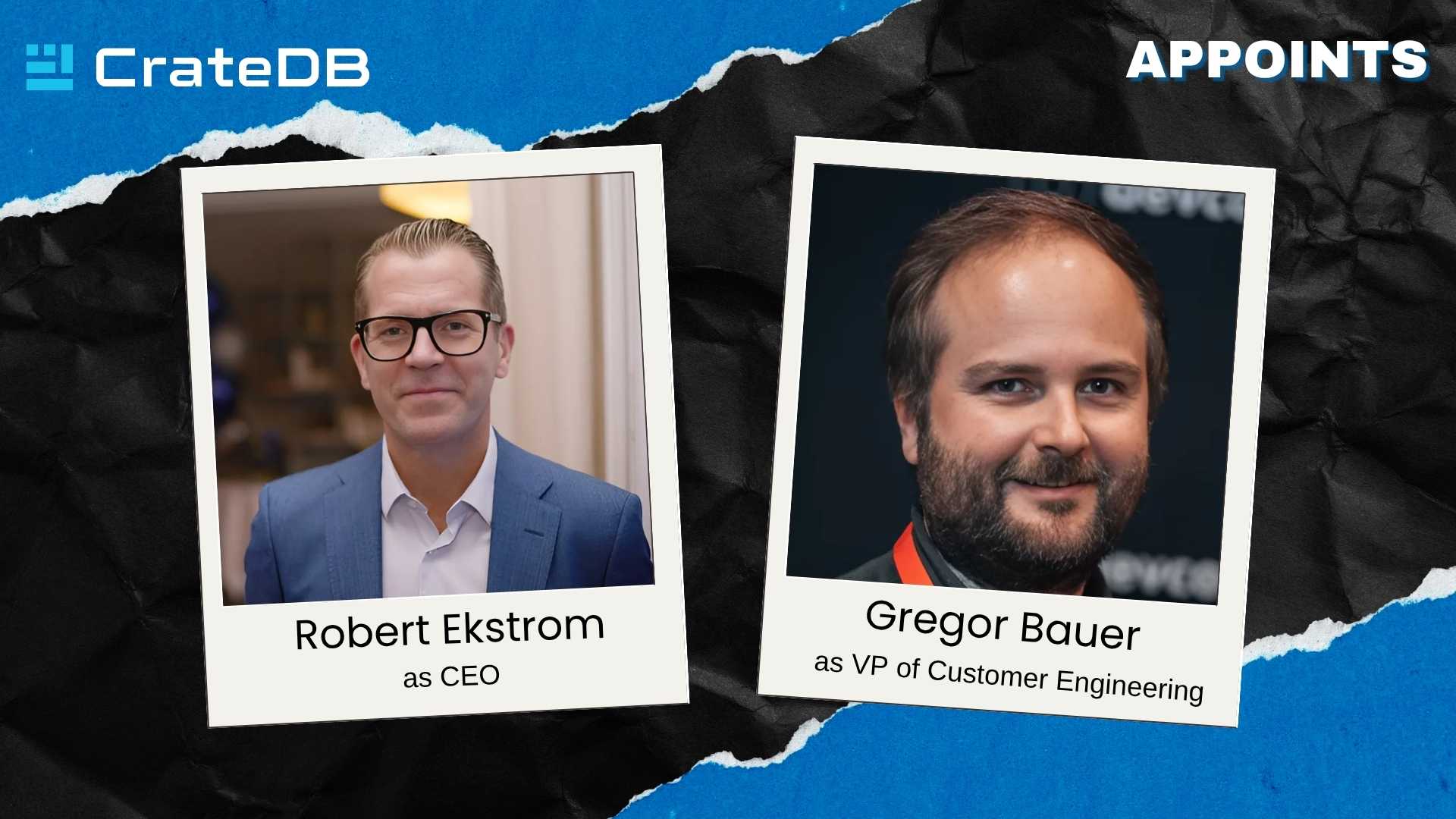 CrateDB Appoints Robert Ekstrom as New CEO