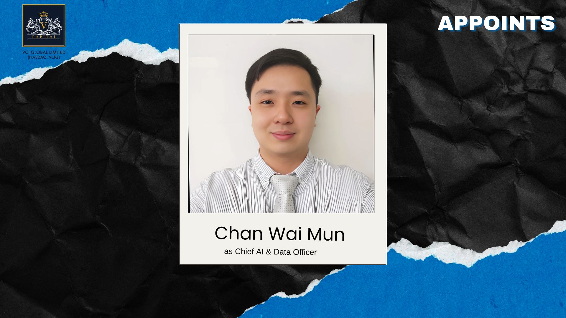 VCI Global Names Dr. Chan Chief AI & Data Officer