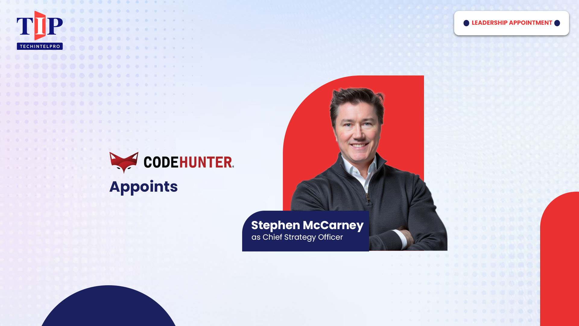CodeHunter Appoints Stephen McCarney as Chief Strategy Officer