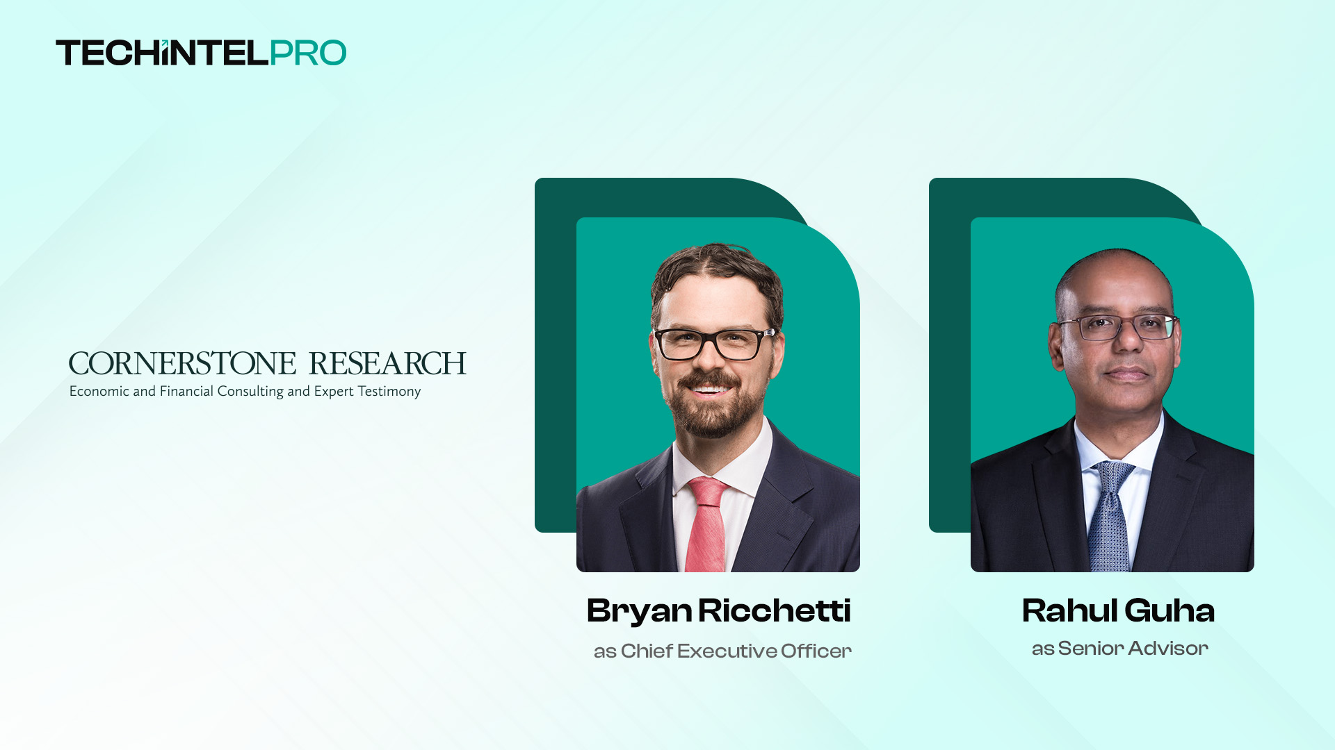 Cornerstone Research Appoints Bryan Ricchetti as CEO