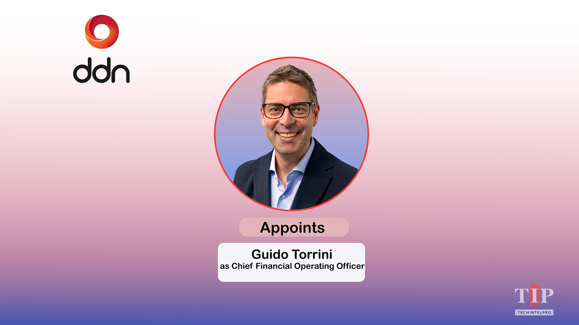 DDN Appoints Guido Torrini as CFOO for Global Growth