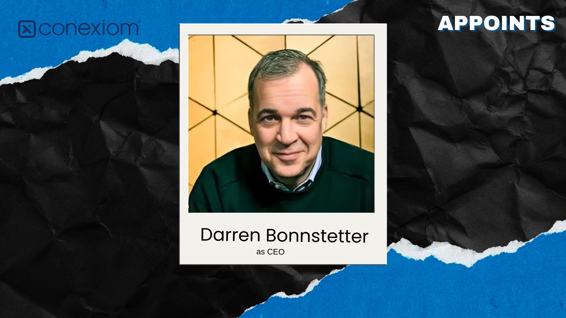 Conexiom Names Darren Bonnstetter CEO to Drive AI Innovation