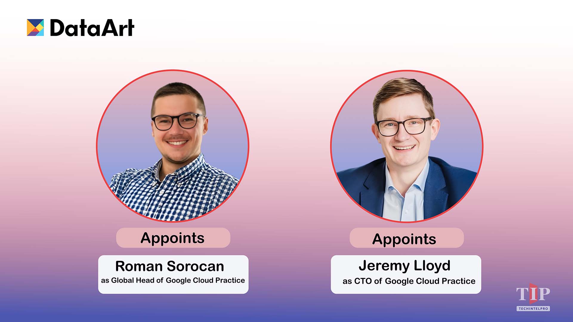 DataArt Appoints Roman Sorocan and Jeremy Lloyd to Expand Google Cloud Practice