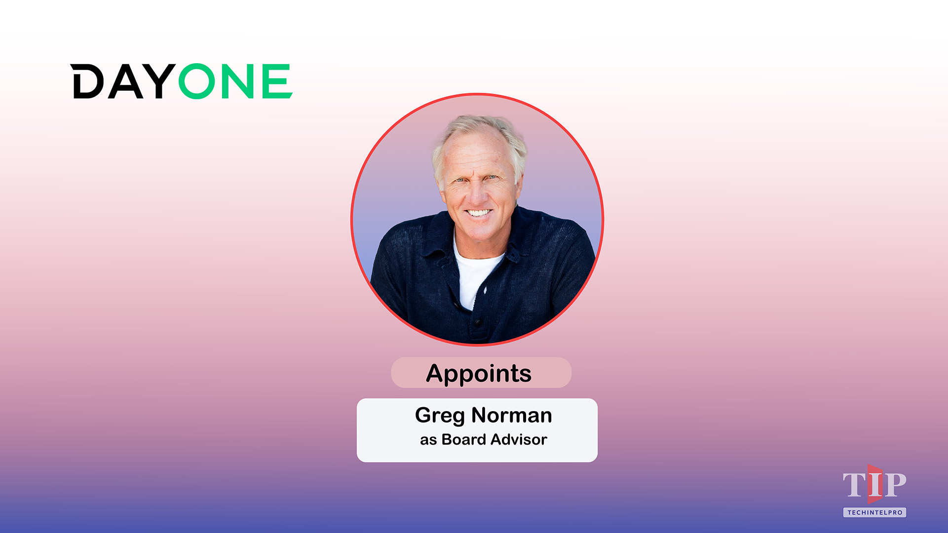 DayOne Data Centers Appoints Greg Norman as Board Advisor