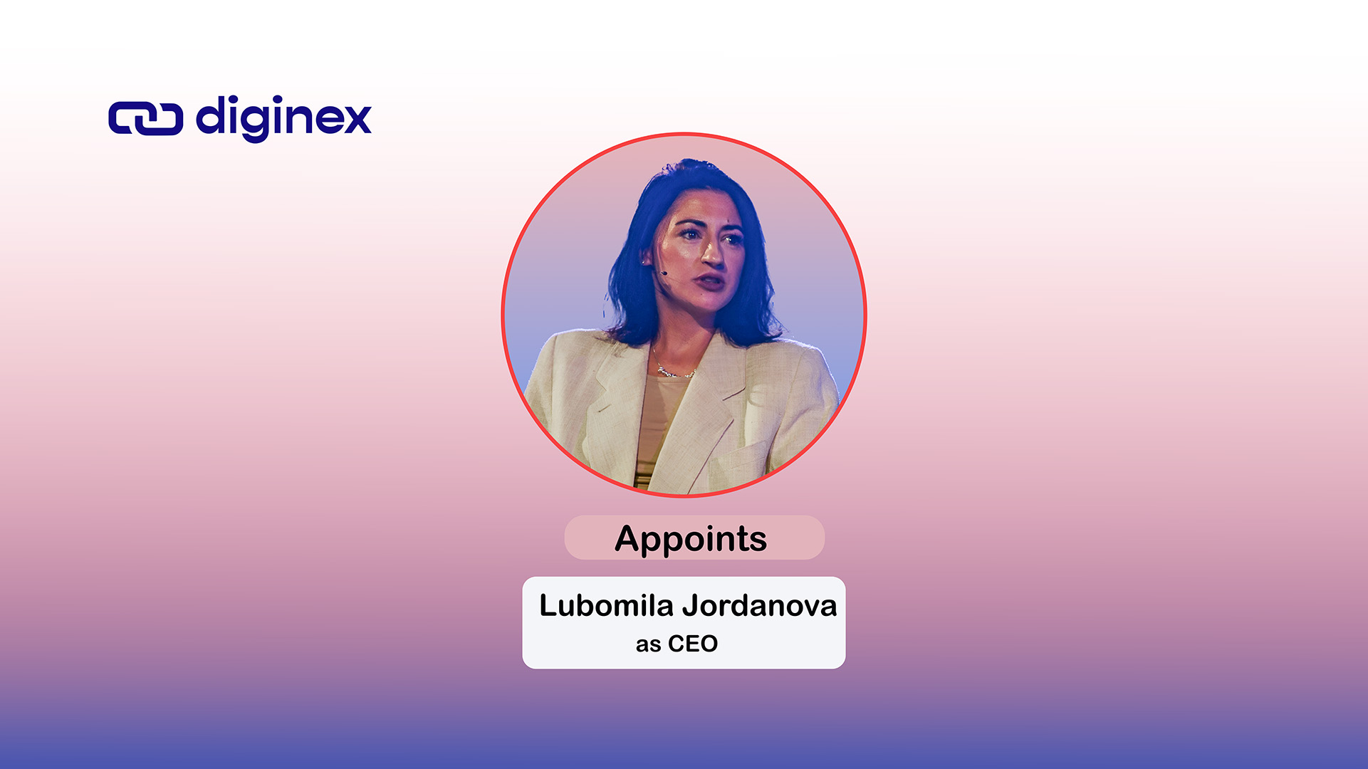 Diginex Appoints Lubomila Jordanova as CEO for Global Growth
