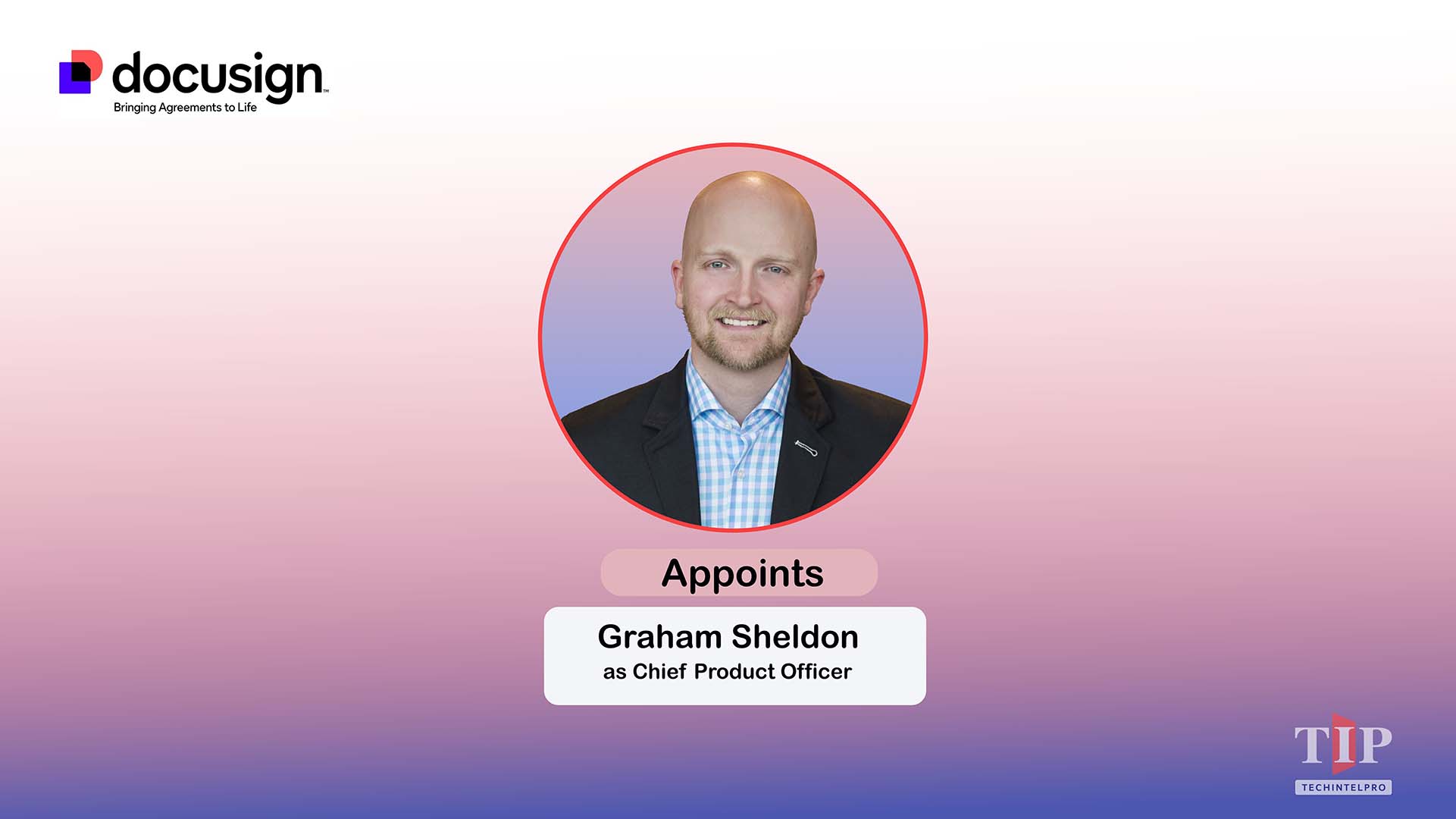 Docusign Appoints Graham Sheldon as Chief Product Officer