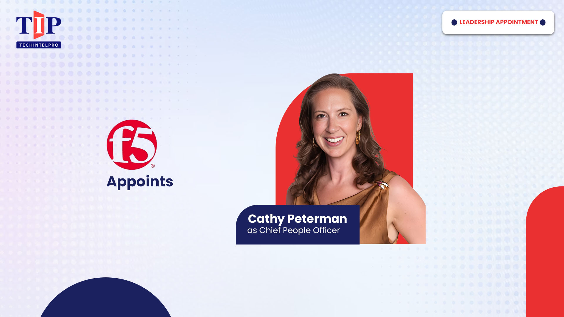 F5 Appoints Cathy Peterman as Chief People Officer