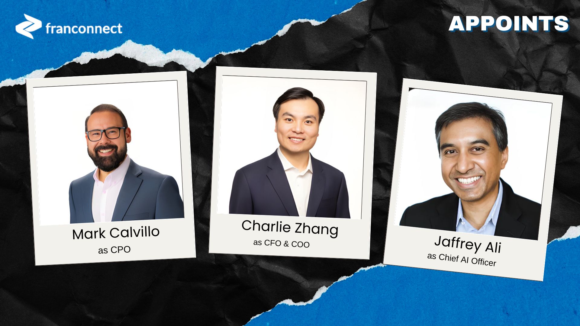FranConnect Appoints Key AI, Product, and Finance Executives