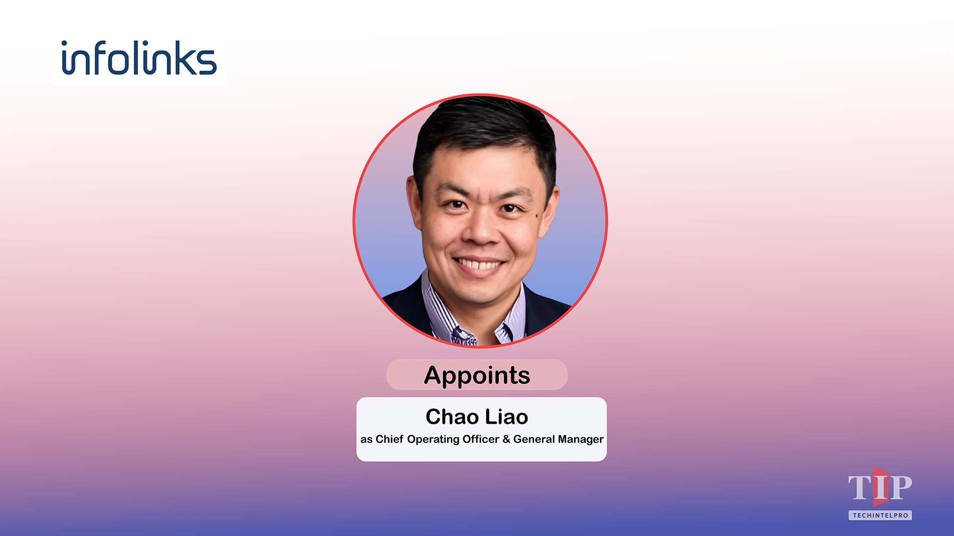 Infolinks Names Chao Liao COO and General Manager