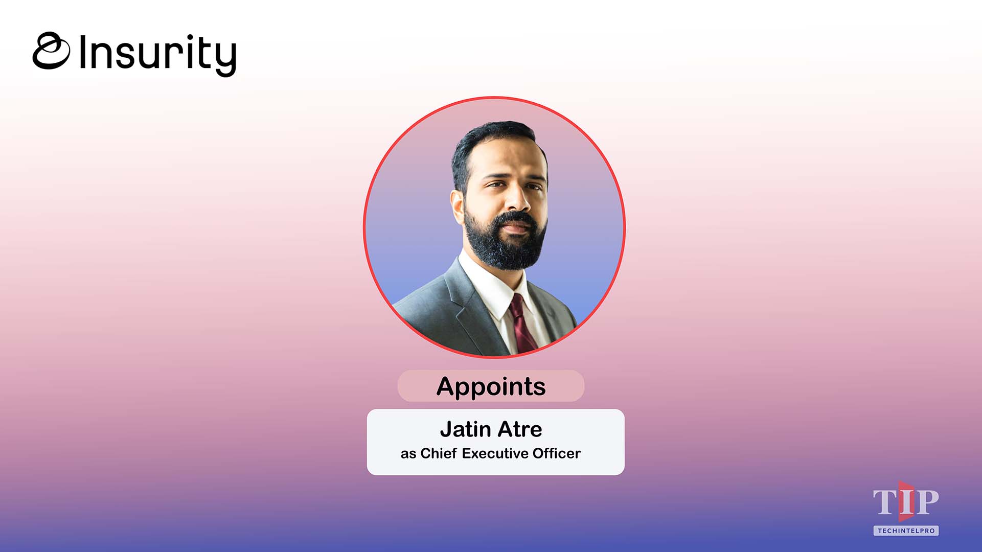 Insurity Appoints Jatin Atre as CEO to Drive AI Transformation