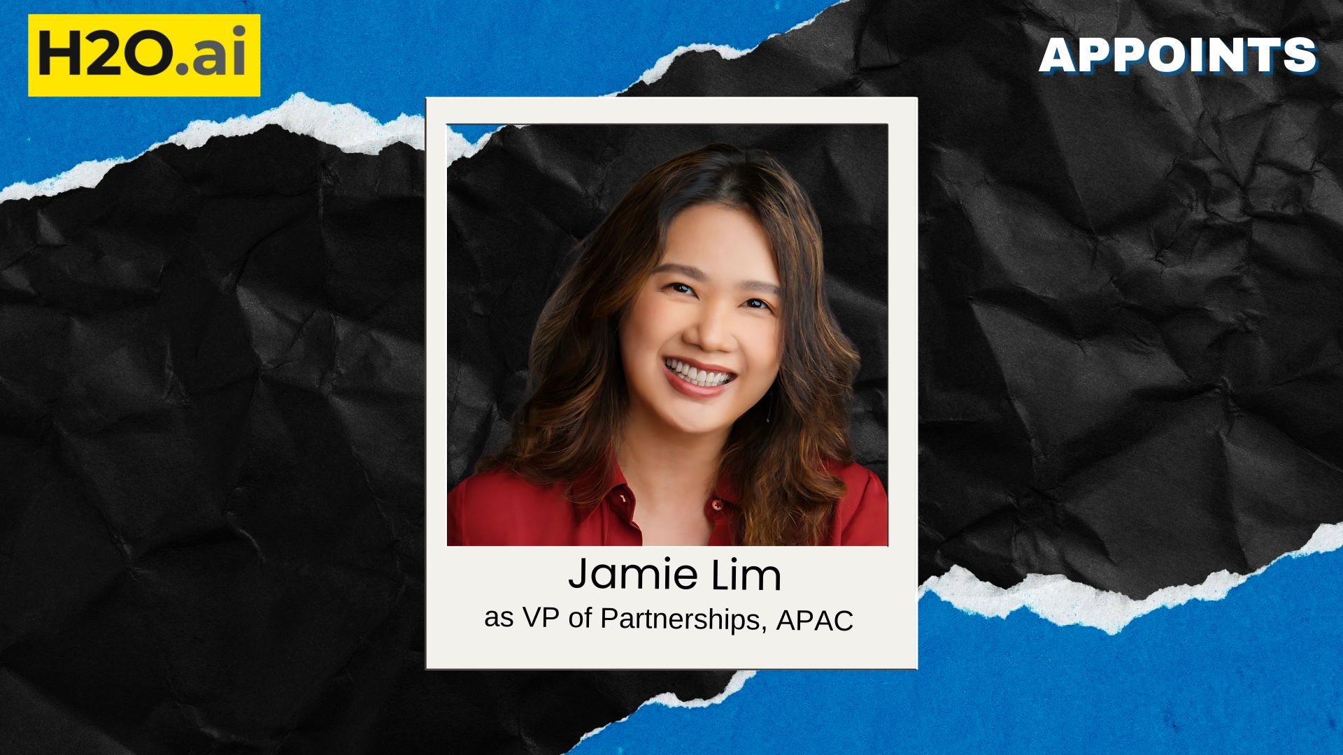 H2O.ai Names Jamie Lim VP of Partnerships for Asia Pacific