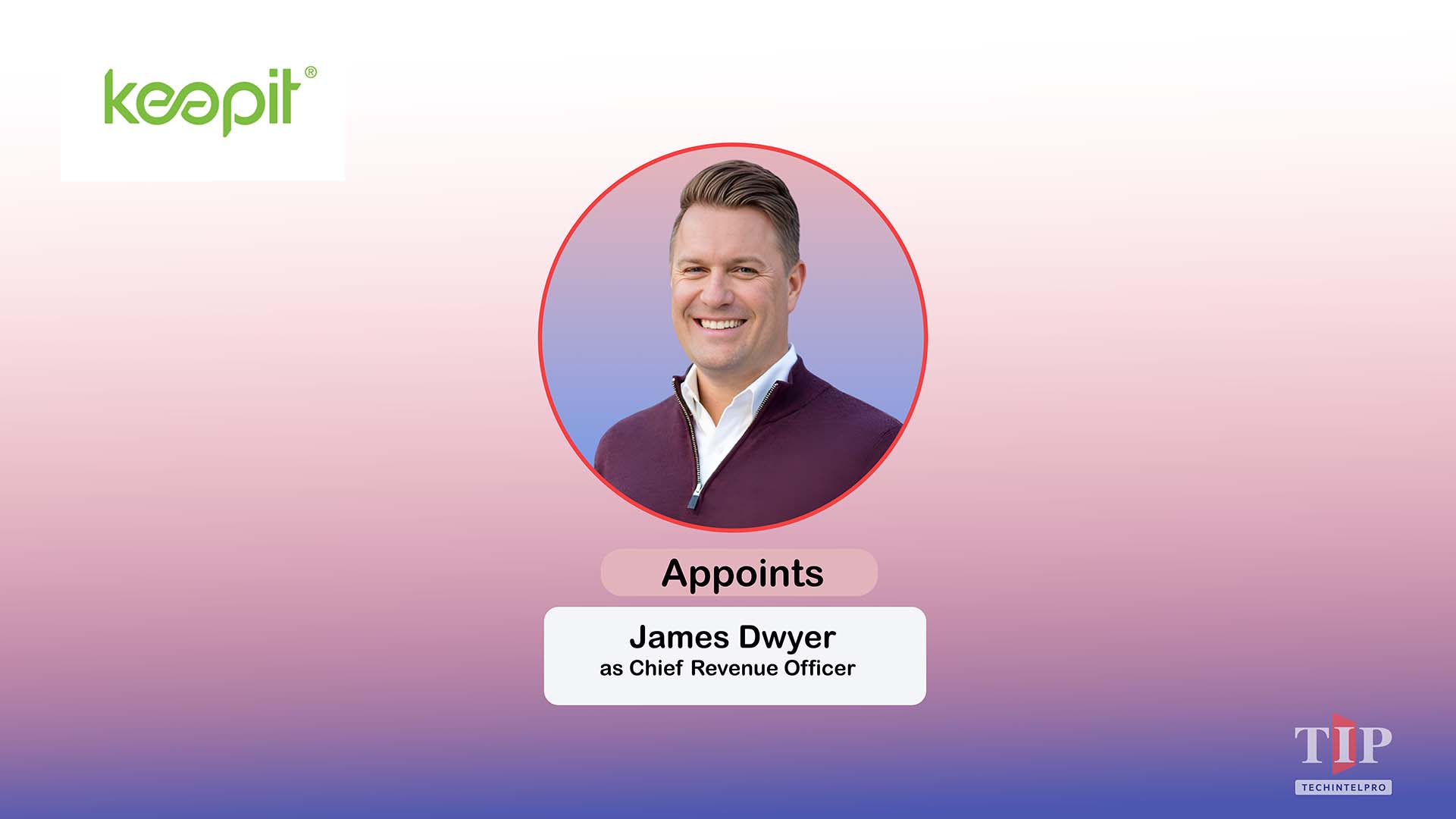Keepit Appoints James Dwyer as Chief Revenue Officer