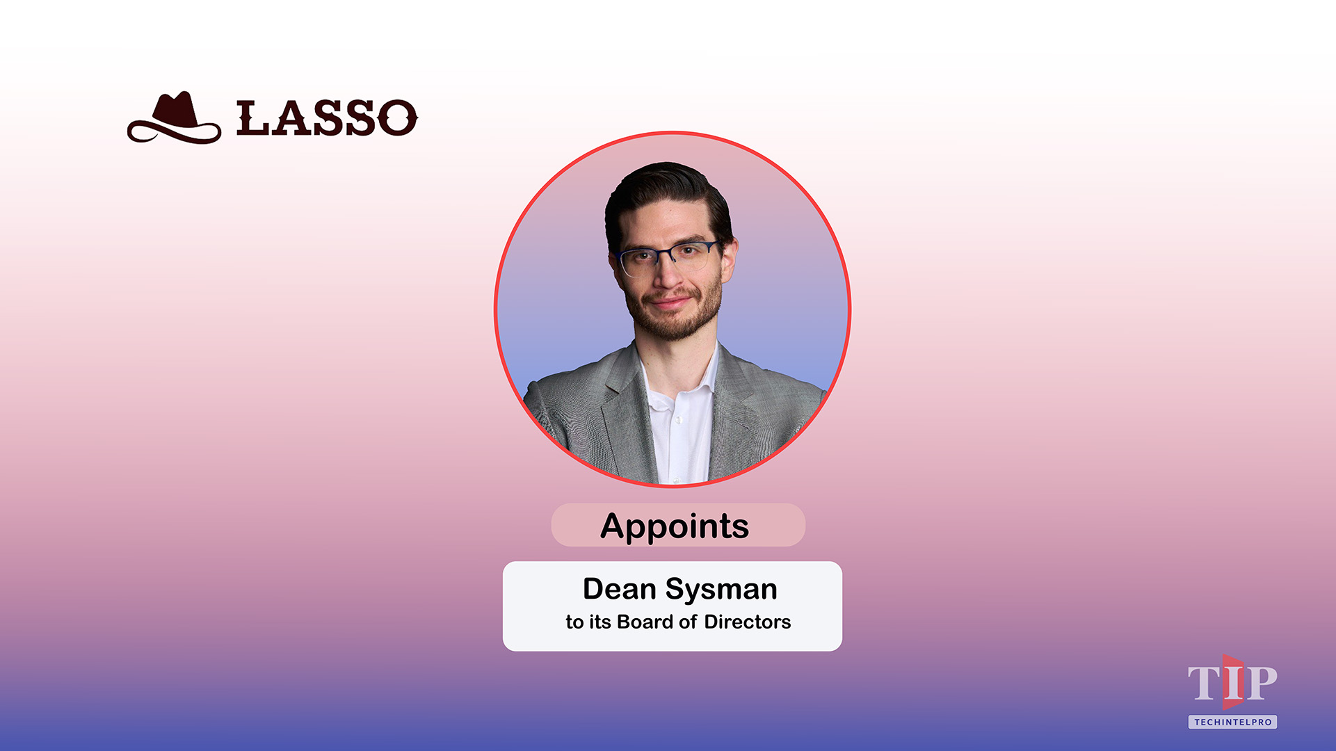 Axonius Co-Founder Dean Sysman Joins Lasso Security Board
